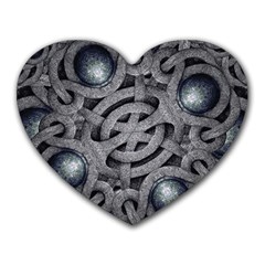 Mystic Arabesque Mouse Pad (heart) by dflcprints