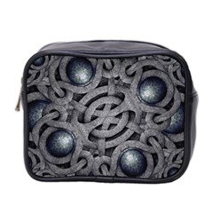 Mystic Arabesque Mini Travel Toiletry Bag (two Sides) by dflcprints