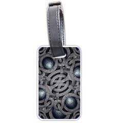 Mystic Arabesque Luggage Tag (one Side) by dflcprints