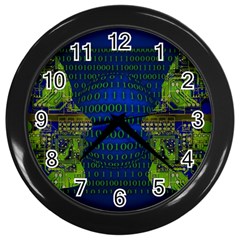 Binary Communication Wall Clock (black) by StuffOrSomething