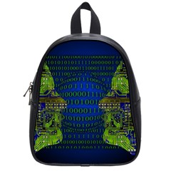 Binary Communication School Bag (small)