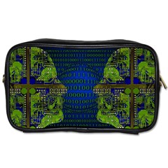 Binary Communication Travel Toiletry Bag (two Sides) by StuffOrSomething