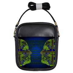 Binary Communication Girl s Sling Bag by StuffOrSomething