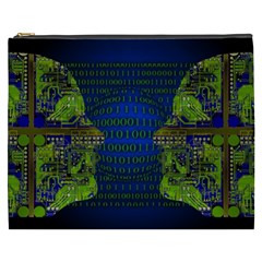 Binary Communication Cosmetic Bag (xxxl) by StuffOrSomething