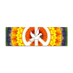 Psychedelic Peace Dove Mandala Bumper Sticker by StuffOrSomething