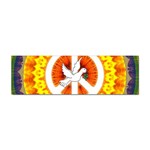 Psychedelic Peace Dove Mandala Bumper Sticker 100 Pack Front