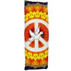 Psychedelic Peace Dove Mandala Body Pillow (dakimakura) Case (two Sides) by StuffOrSomething