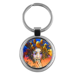 Organic Medusa Key Chain (Round)