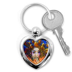 Organic Medusa Key Chain (Heart)