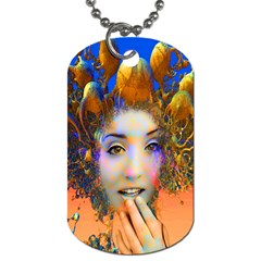 Organic Medusa Dog Tag (One Sided)