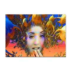 Organic Medusa A4 Sticker 100 Pack