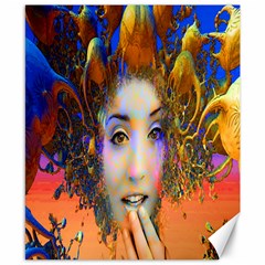 Organic Medusa Canvas 8  X 10  (unframed) by icarusismartdesigns