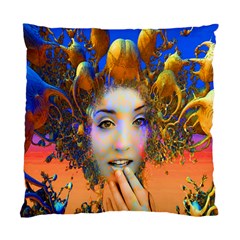 Organic Medusa Cushion Case (two Sided)  by icarusismartdesigns