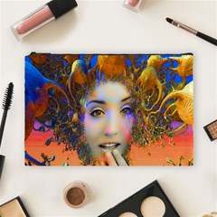 Organic Medusa Cosmetic Bag (large) by icarusismartdesigns