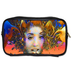 Organic Medusa Travel Toiletry Bag (two Sides) by icarusismartdesigns