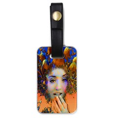 Organic Medusa Luggage Tag (One Side)