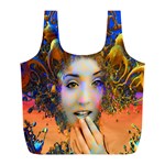 Organic Medusa Reusable Bag (L) Back