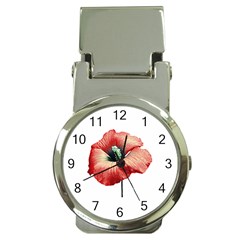 Your Flower Perfume Money Clip With Watch by dflcprints