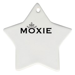 Moxie Logo Star Ornament