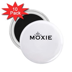 Moxie Logo 2 25  Button Magnet (10 Pack) by MiniMoxie