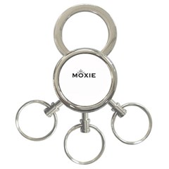 Moxie Logo 3-ring Key Chain