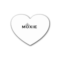 Moxie Logo Drink Coasters (heart) by MiniMoxie