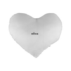 Moxie Logo 16  Premium Heart Shape Cushion 