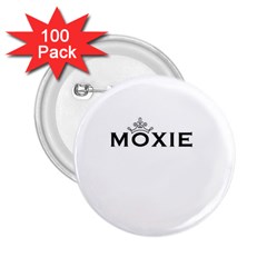 Moxie Logo 2 25  Button (100 Pack) by MiniMoxie