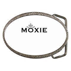 Moxie Logo Belt Buckle (oval) by MiniMoxie