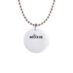 Moxie Logo Button Necklace