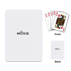 Moxie Logo Playing Cards Single Design by MiniMoxie