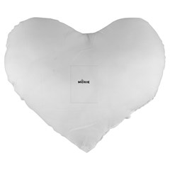 Moxie Logo 19  Premium Heart Shape Cushion by MiniMoxie