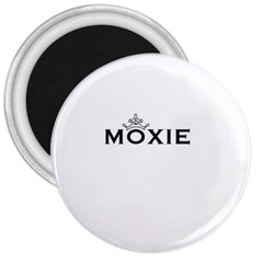 Moxie Logo 3  Button Magnet by MiniMoxie