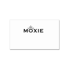 Moxie Logo Sticker (rectangle)