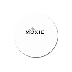 Moxie Logo Magnet 3  (round) by MiniMoxie