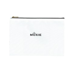 Moxie Logo Cosmetic Bag (large) by MiniMoxie