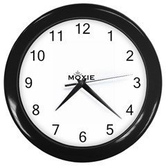 Show Us Your Moxie Wall Clock (black) by MiniMoxie