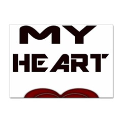 You My Heart A4 Sticker 10 Pack