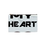 You My Heart Cosmetic Bag (Small) Front