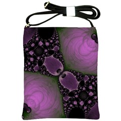 Lavender Lillies Shoulder Sling Bag by OCDesignss