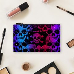 Skull&bones Pop Cosmetic Bag (small) by OCDesignss