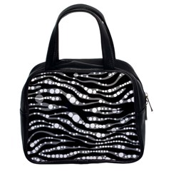 Zebra Pattern  Classic Handbag (two Sides) by OCDesignss