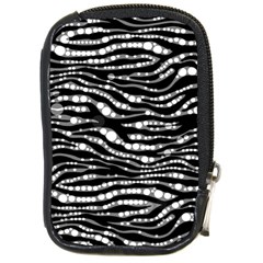 Zebra Pattern  Compact Camera Leather Case by OCDesignss