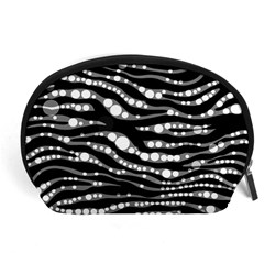 Zebra Pattern  Accessory Pouch (large) by OCDesignss