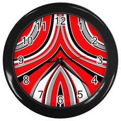 Fantasy Wall Clock (black) by Siebenhuehner