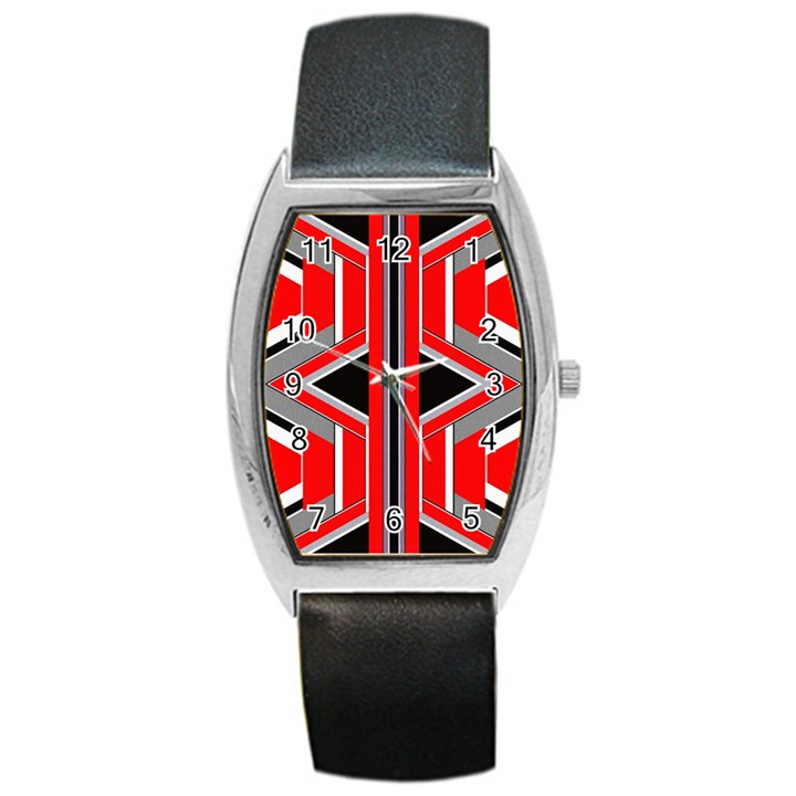 Fantasy Tonneau Leather Watch