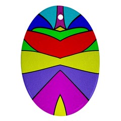 Abstract Oval Ornament