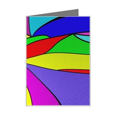 Abstract Mini Greeting Card by Siebenhuehner