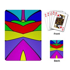 Abstract Playing Cards Single Design