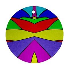 Abstract Round Ornament (two Sides)